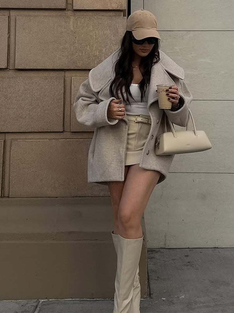 Damen Oversized Wollmantel Heidi-Mode 1759372695