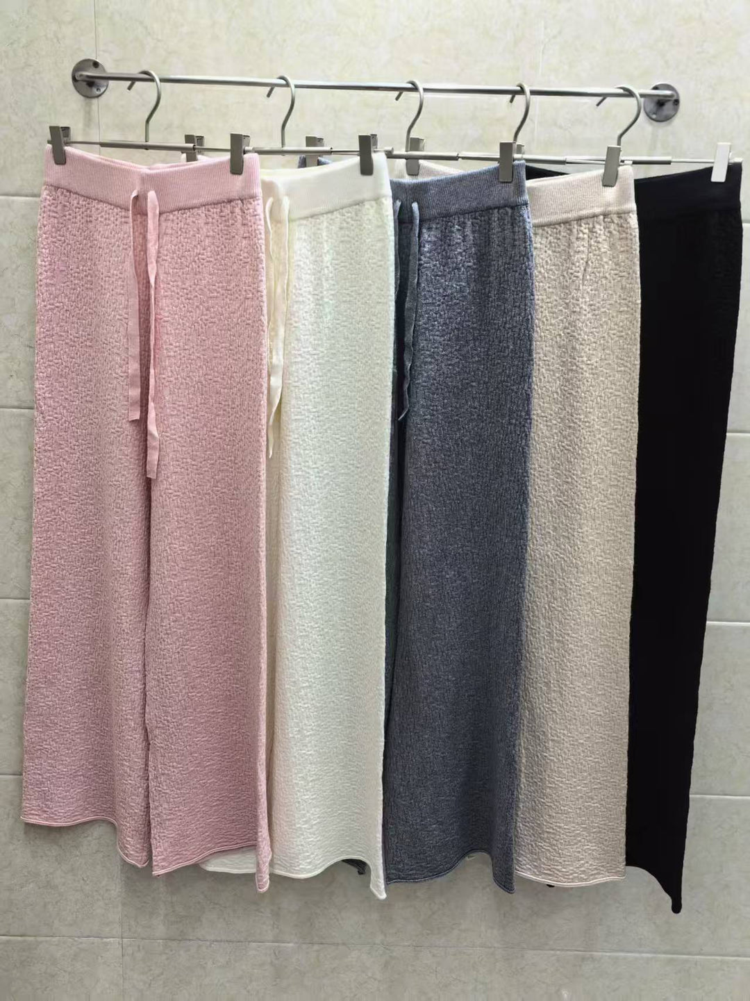 Damen gemütliche Loungehose im eleganten Schnitt Heidi-Mode