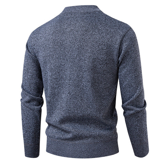 Herren Strickjacke mit modernen Rautenmustern und praktischen Taschen Heidi-Mode