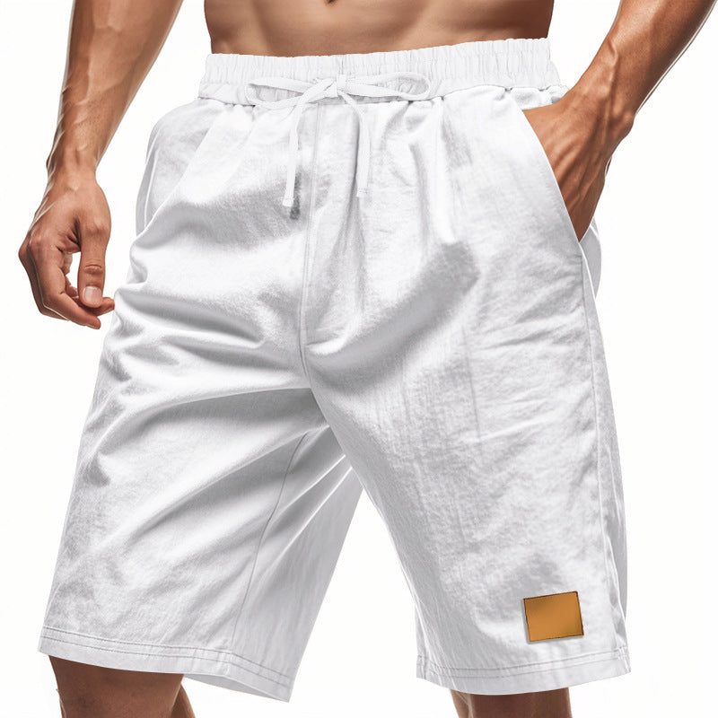 Herren bequeme Sport-Shorts mit elastischem Bund und praktischen Seitentaschen Heidi-Mode
