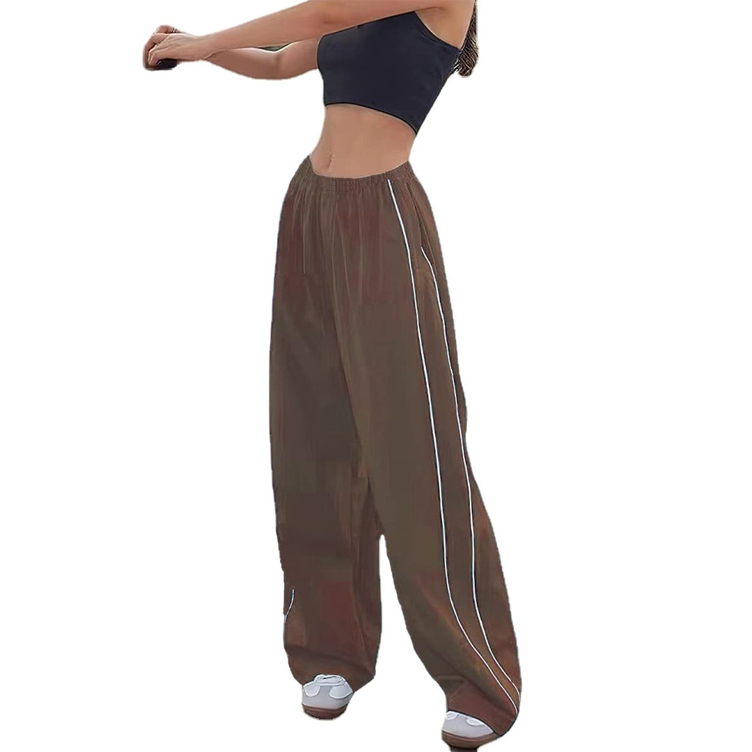 Damen Sportliche High-Waist Freizehhosen Heidi-Mode