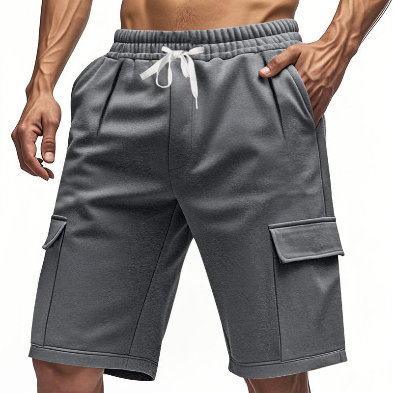 Damen komfortable Cargo-Shorts mit elastischem Bund und praktischen Seitentaschen Heidi-Mode
