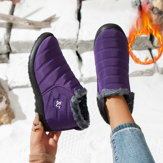 Damen Komfortable Winterboots mit kuscheligem Futter und rutschfester Sohle Heidi-Mode