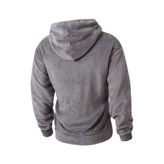 Herren Kuscheliger Fleece-Hoodie mit Kordelzug Heidi-Mode