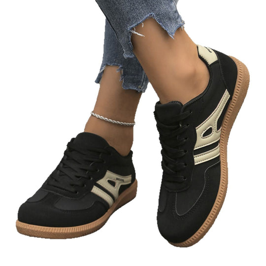 Damen Sportliche Schnürschuhe Heidi-Mode