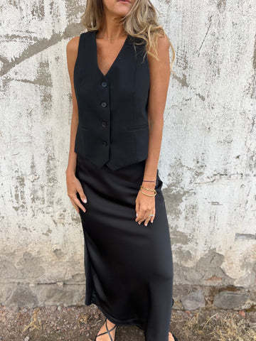 Damen Elegant geschnittene Weste Heidi-Mode