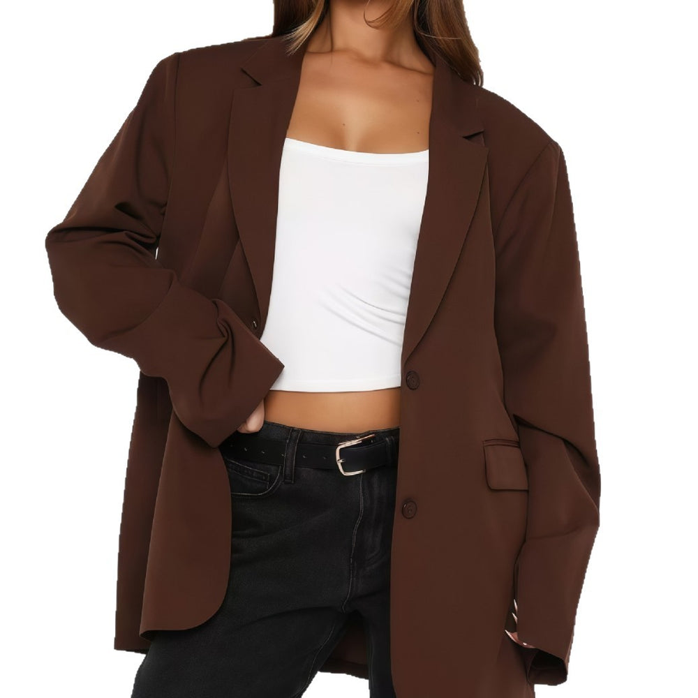 Damen Oversized Blazer im minimalistischen Stil Heidi-Mode