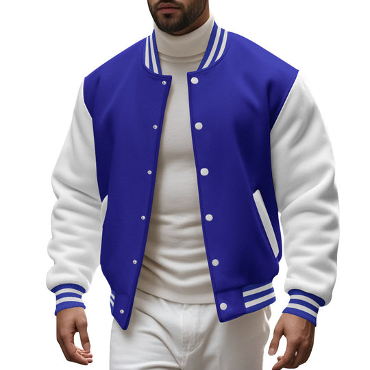 Herren Sportliche Collegejacke Heidi-Mode