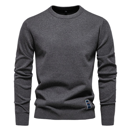 Herren Strickpullover aus hochwertiger Baumwollmischung mit angenehmer Passform Heidi-Mode