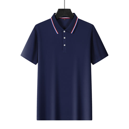 Herren Poloshirt mit atmungsaktiver Struktur und stilvollem Farbdesign Heidi-Mode