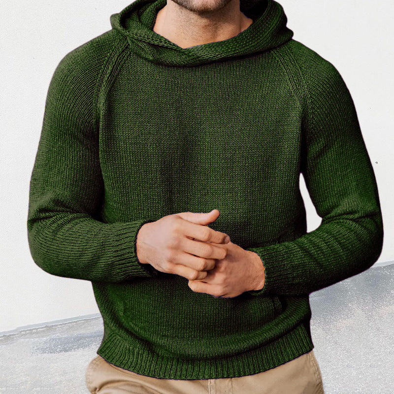 Herren lässiger Kapuzenpullover Heidi-Mode