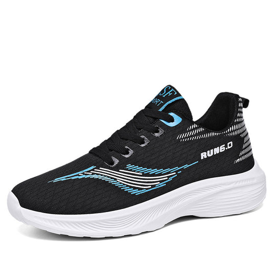 Herren Sportliche Laufschuhe mit atmungsaktiver Mesh-Oberfläche und dynamischer Dämpfungstechnologie Heidi-Mode