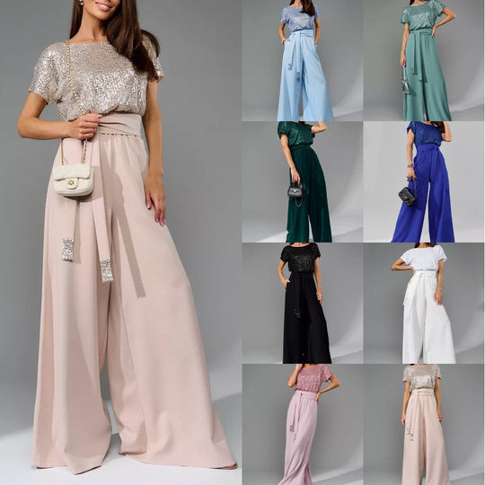 Heidi-Mode | Lässiger Jumpsuit Lange Hosen