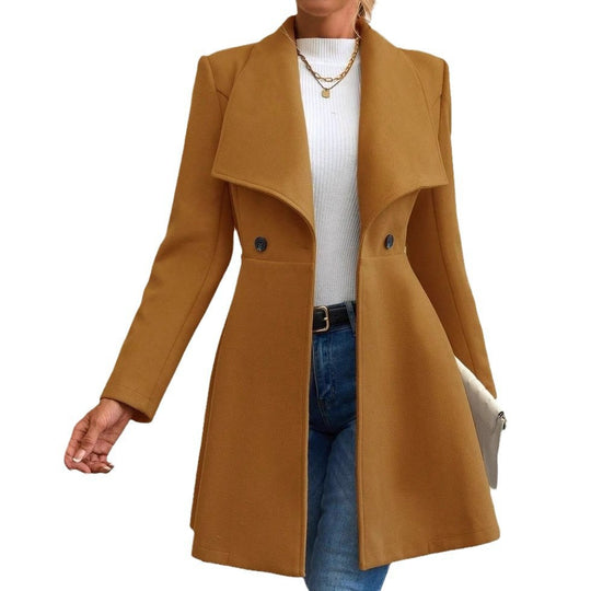 Damen Trendige Finelapel-Manteljacke Heidi-Mode