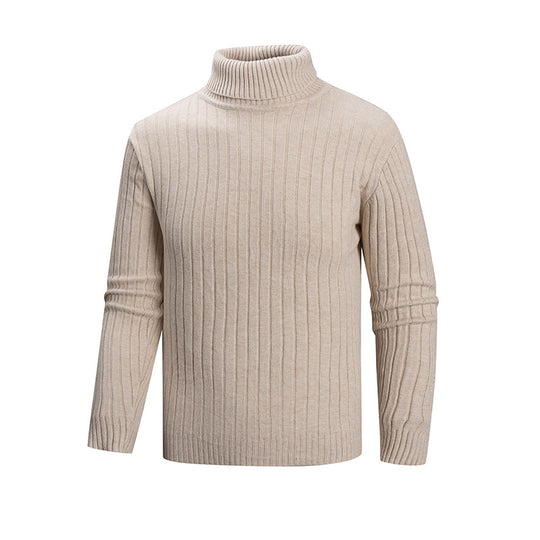 Herren Strickpullover mit Stehkragen Heidi-Mode