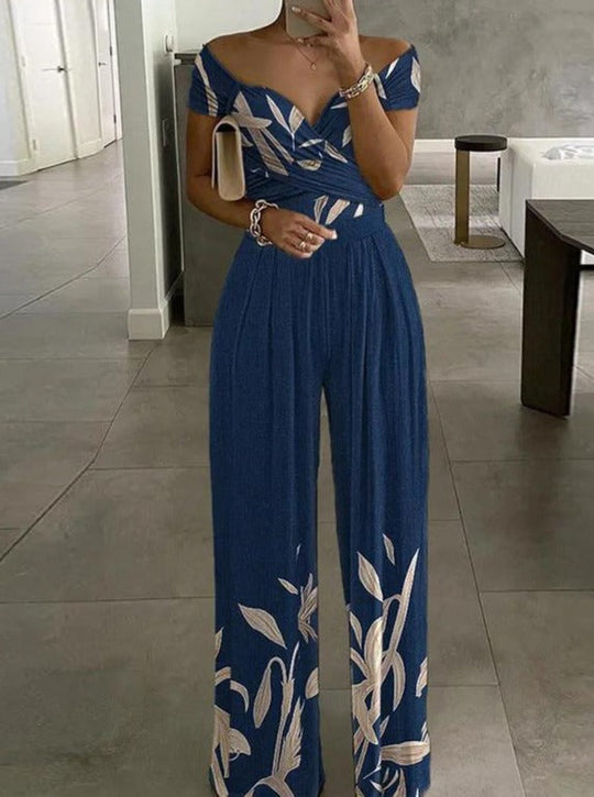 Heidi-Mode | Schicker Bedruckter Jumpsuit