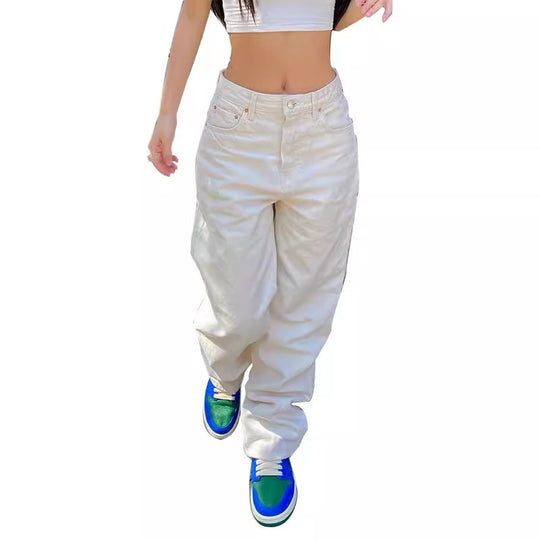 Damen lockere Baumwollhose Heidi-Mode