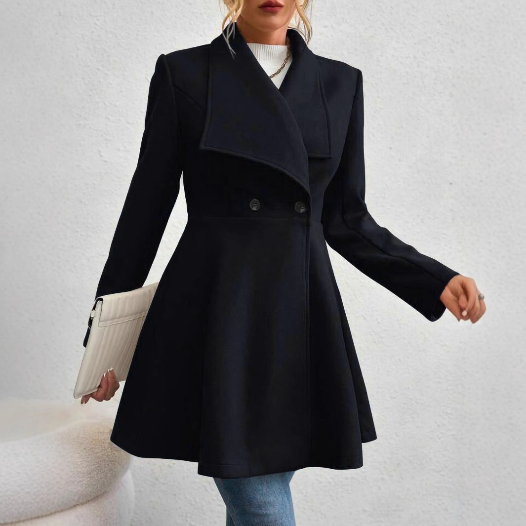 Damen Trendige Finelapel-Manteljacke Heidi-Mode