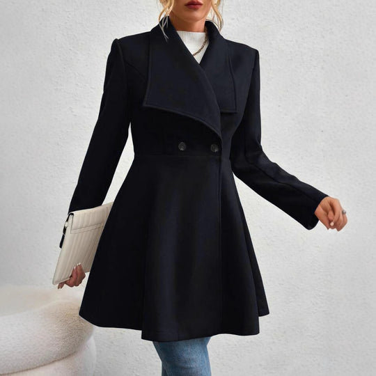 Damen Trendige Finelapel-Manteljacke Heidi-Mode