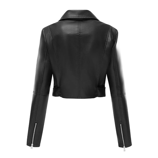 Damen Bikerjacke aus veganem Heidi-Mode
