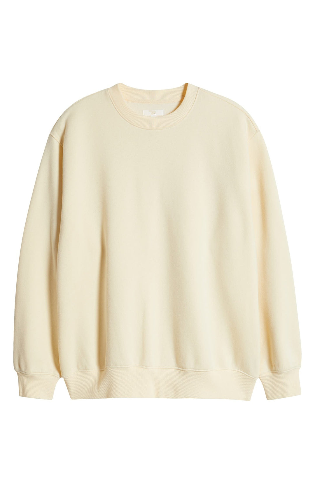 Damen entspannter Sweatshirt mit klassischem Rundhalsausschnitt Heidi-Mode