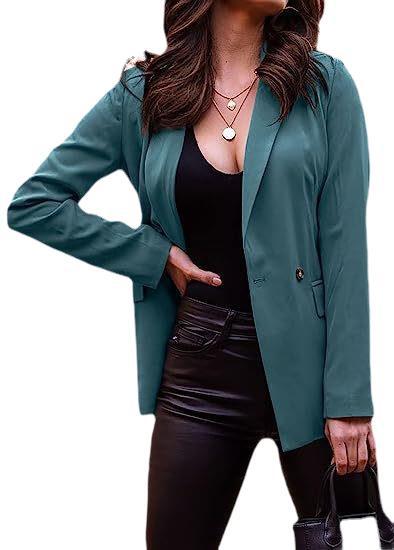 Damen Eleganter Blazer mit tailliertem Schnitt und modernen Details Heidi-Mode
