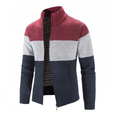 Herren modische Strickjacke Heidi-Mode