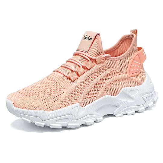 Damen Leichte und atmungsaktive Fitness Sneakers mit flexiblem Futter und rutschfester Sohle Heidi-Mode