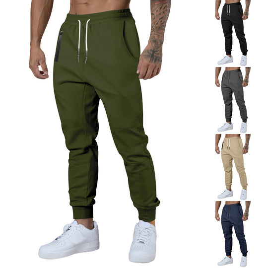 Herren Sportliche Lifestyle-Jogginghose mit elastischem Bund und praktischen Taschen Heidi-Mode