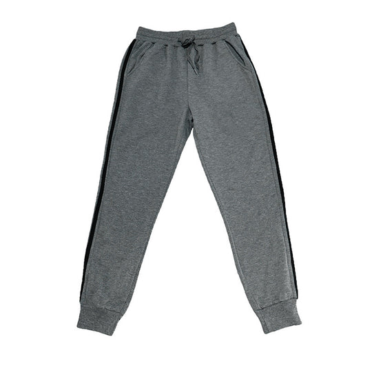 Herren bequeme Freizeit-Jogginghose mit seitlichen Streifen und elastischem Bund Heidi-Mode