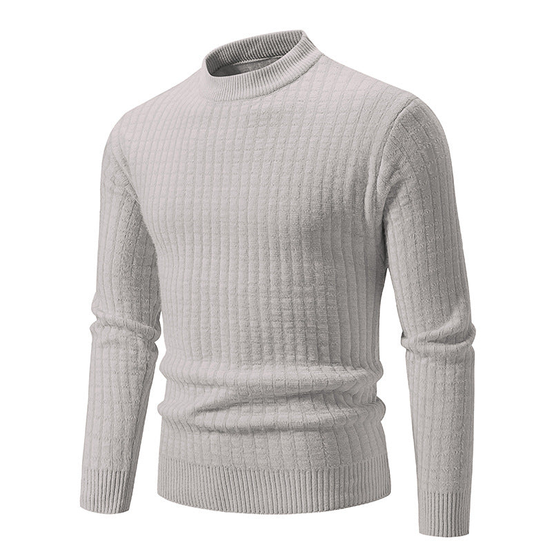 Herren Feinstrickpullover mit strukturiertem Design Heidi-Mode