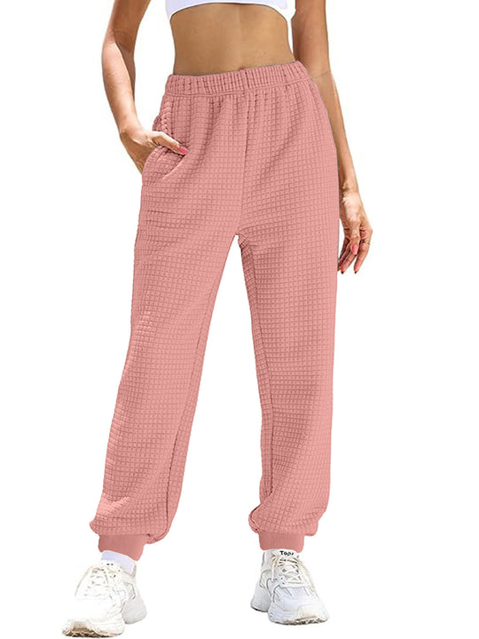 Damen Freizeit-Hose mit elastischem Bund und praktischen Taschen Heidi-Mode