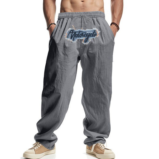 Herren Bequeme Freizeit-Pants mit elastischem Bund und seitlichen Taschen Heidi-Mode