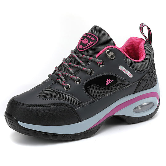 Damen leichte luftgepolsterte Sneakers mit atmungsaktiven Mesh-Panels Heidi-Mode