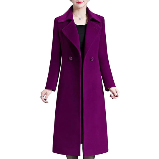 Damen Eleganter langer Mantel Heidi-Mode