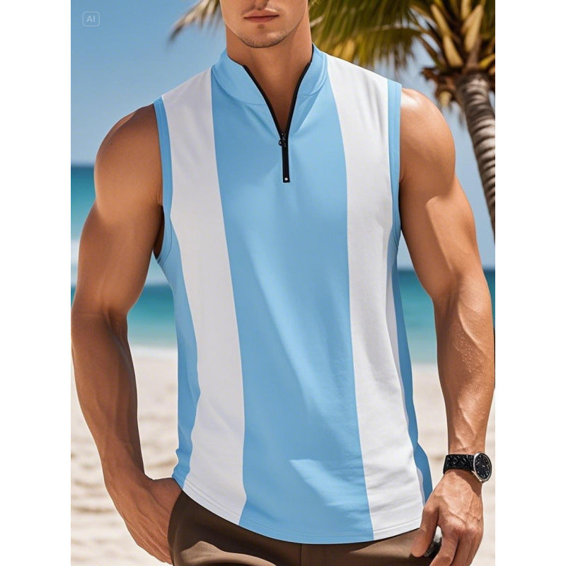 Herren Sportliches Tank-Top Heidi-Mode