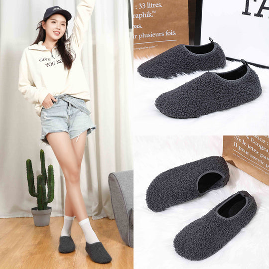 Femme Plüschfleece Hausschuhe Heidi-Mode