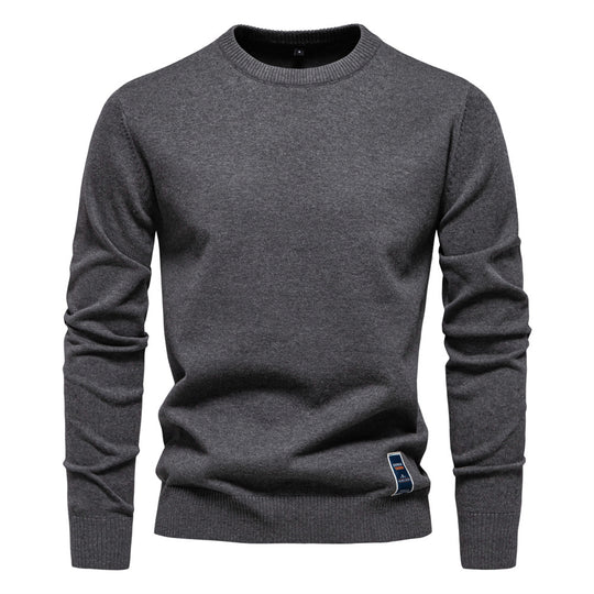 Herren Strickpullover aus hochwertiger Baumwollmischung mit angenehmer Passform Heidi-Mode
