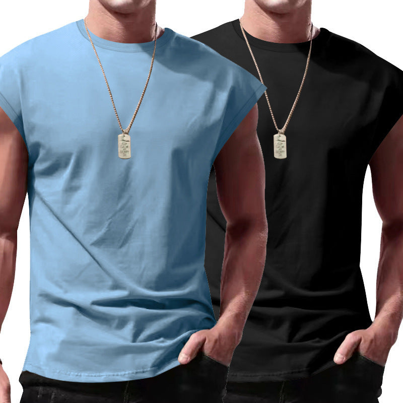 Herren ärmelloses T-Shirt Set Heidi-Mode