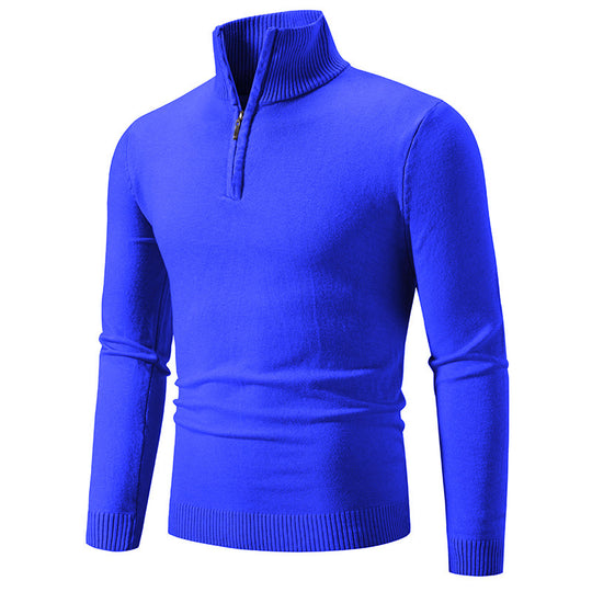 Herren Stehkragen Pullover Heidi-Mode
