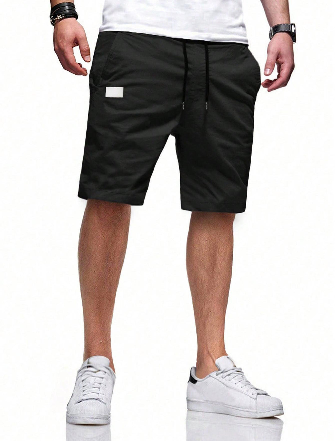 Herren bequeme Sport Shorts mit praktischen Taschen und elastischem Bund Heidi-Mode