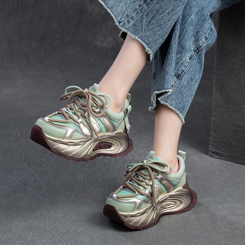 Damen Sneaker mit innovativem Sohlenprofil und atmungsaktiven Materialien Heidi-Mode
