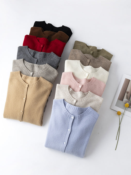 Femme Weicher Strick-Cardigan Heidi-Mode