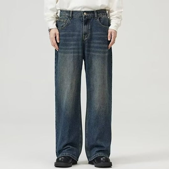 Damen Weite Denim-Jeans Heidi-Mode