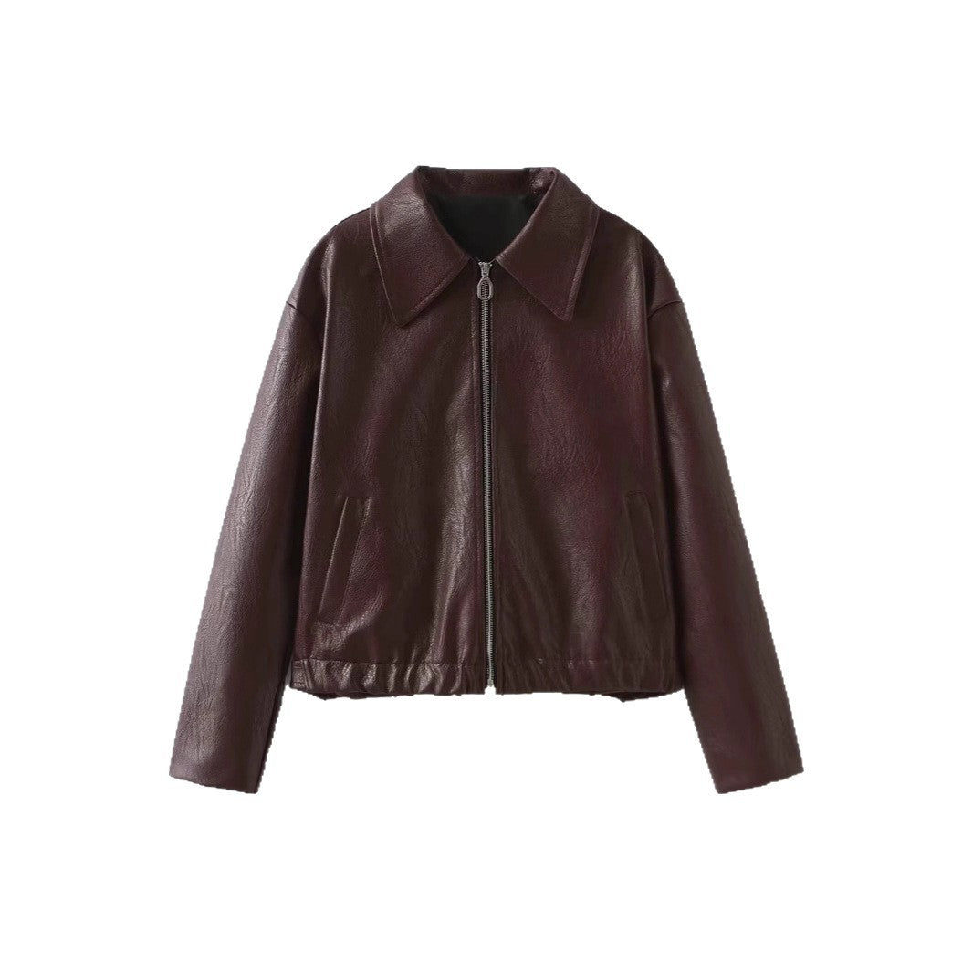 Damen modische jacke im Vintage-Stil mit hochwertiger Textur Heidi-Mode