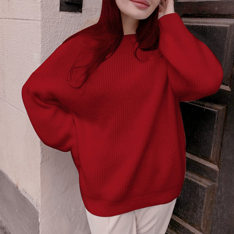 Damen Oversized Pullover aus hochwertigem Strick Heidi-Mode