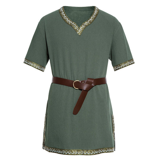 Femme Elegante Kurzarm-Tunika Kleid Heidi-Mode