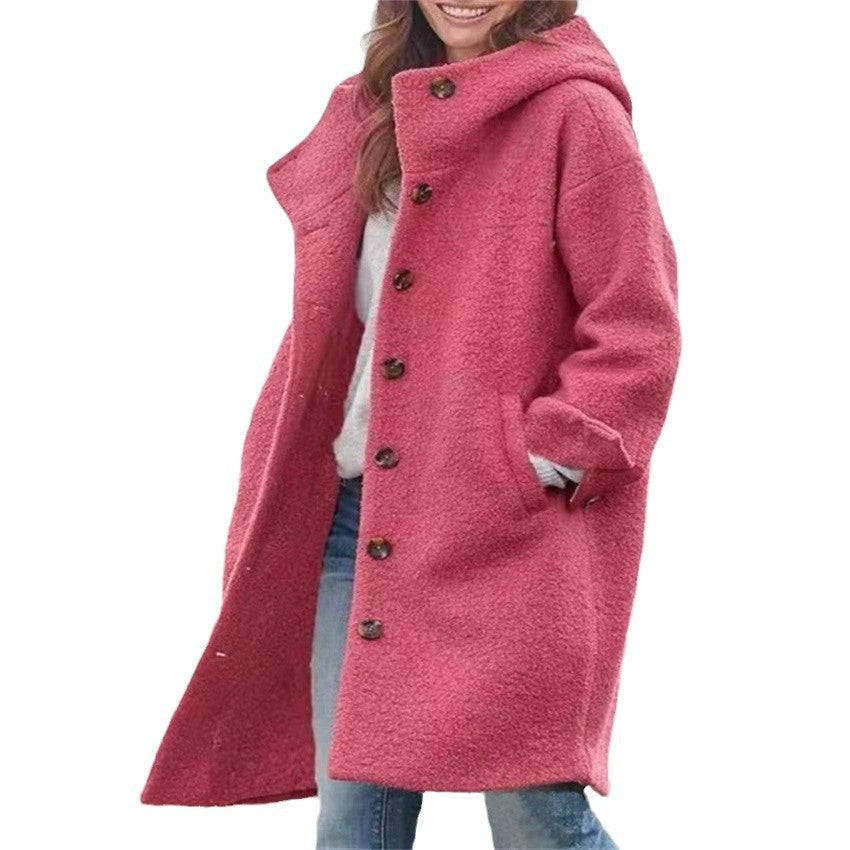 Damen stylischer und komfortabler Übermantel mit großzügigem Schnitt Heidi-Mode