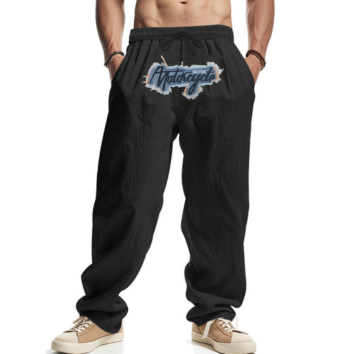 Herren Bequeme Freizeit-Pants mit elastischem Bund und seitlichen Taschen Heidi-Mode