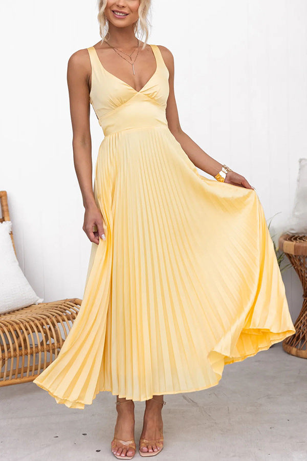 Heidi Mode | Kleid aus Satin mit Hosenträgern